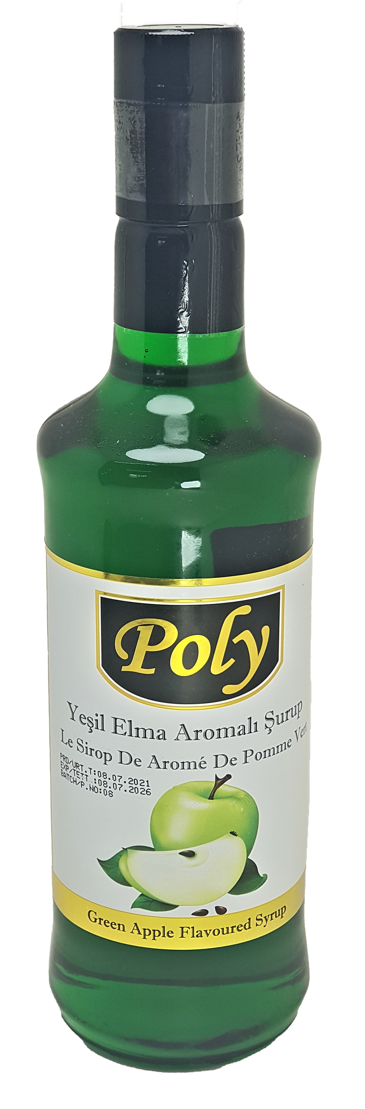 Yeşil Elma Aromalı Şurup  700 ml.